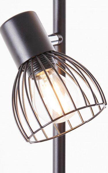 Brilliant 93085/06 Stojanová lampa BLACKY matná černá