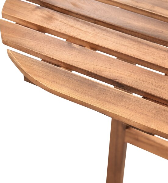 Bistro stolek OSIGO 44 cm 70 cm Akáciové dřevo Hnědá