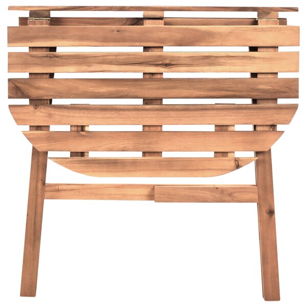 Bistro stolek OSIGO 44 cm 70 cm Akáciové dřevo Hnědá
