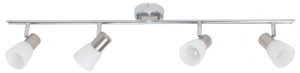 Brilliant G46132/77 Stropní svítidlo JANNA 4 LED chrom + sklo