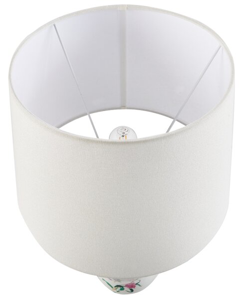 Stolní lampa FEBROS Porcelán Bílá