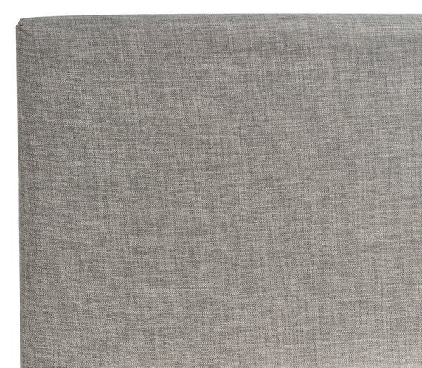 Postel Tkanina FITOU 90 x 200 cm Světle šedá