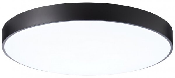 Brilliant HK17795S76 Stmívatelné LED svítidlo SLIMLINE černé, průměr 78cm, RC, CCT, Night Light