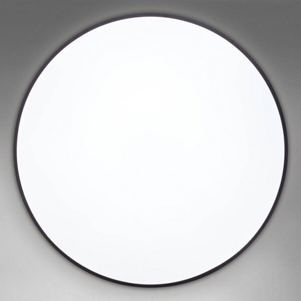 Brilliant HK17795S76 Stmívatelné LED svítidlo SLIMLINE černé, průměr 78cm, RC, CCT, Night Light