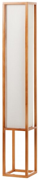 Brilliant 93093/09 Stojanová lampa SEASIDE 120cm textilie + DŘEVO