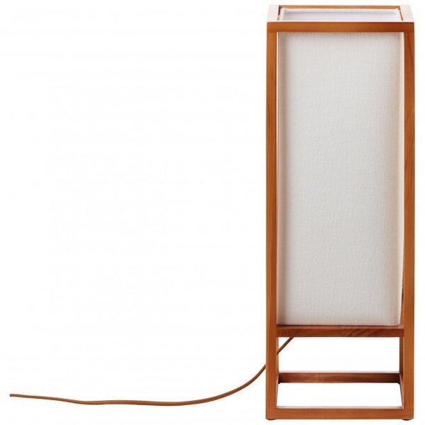 Brilliant 93092/09 Stolní lampa SEASIDE 53cm textilie + DŘEVO
