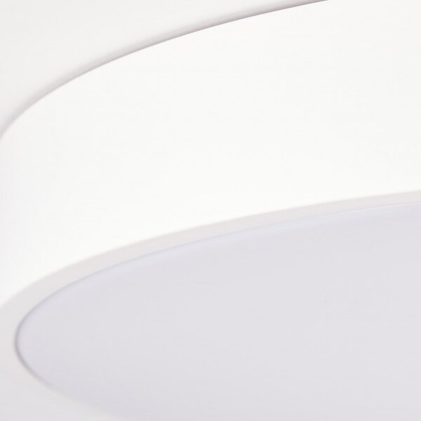 Brilliant HK19060S75 Stmívatelné LED svítidlo SLIMLINE bílé, průměr 49cm, RC, CCT, Night Light