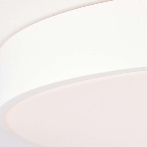 Brilliant HK19060S75 Stmívatelné LED svítidlo SLIMLINE bílé, průměr 49cm, RC, CCT, Night Light