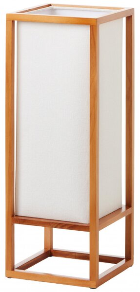Brilliant 93092/09 Stolní lampa SEASIDE 53cm textilie + DŘEVO