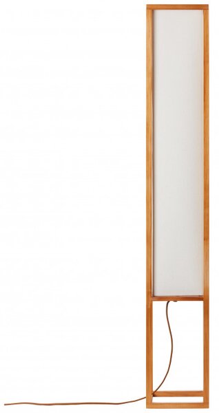 Brilliant 93093/09 Stojanová lampa SEASIDE 120cm textilie + DŘEVO