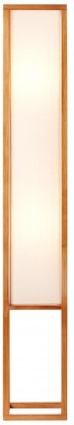 Brilliant 93093/09 Stojanová lampa SEASIDE 120cm textilie + DŘEVO