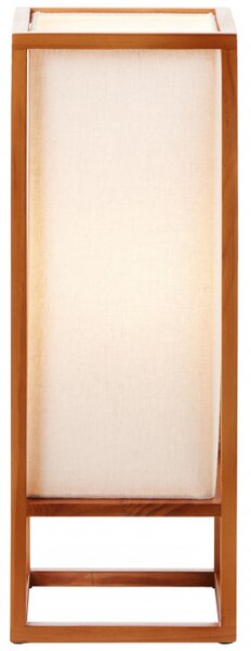Brilliant 93092/09 Stolní lampa SEASIDE 53cm textilie + DŘEVO