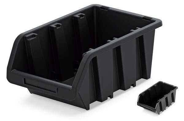 Prosperplast Úložný box TREXEN černý, varianta 39 cm