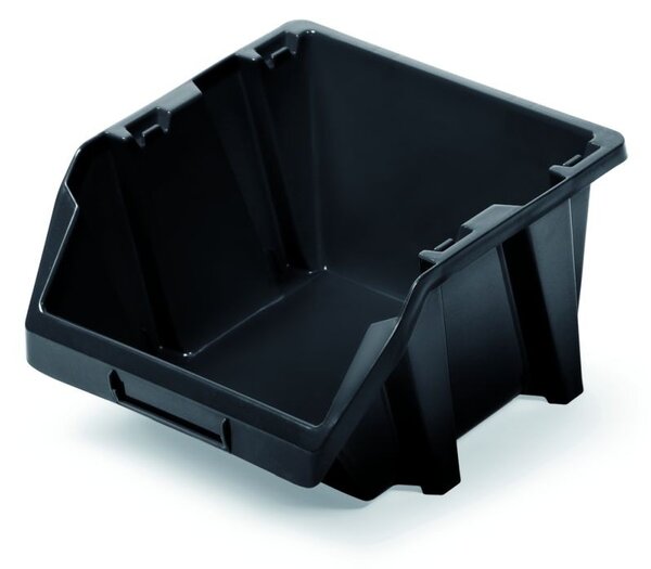 Prosperplast Úložný box BENER černý, varianta 9,2 cm
