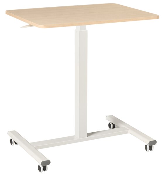 Manuálně nastavitelný stojan na notebook ACADEMIA Světle hnědá/Bílá 65 cm 48 cm