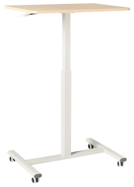 Manuálně nastavitelný stojan na notebook ACADEMIA Světle hnědá/Bílá 65 cm 48 cm