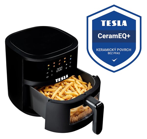 TESLA AirCook Q45 Pro - multifunkční digitální horkovzdušná fritéza