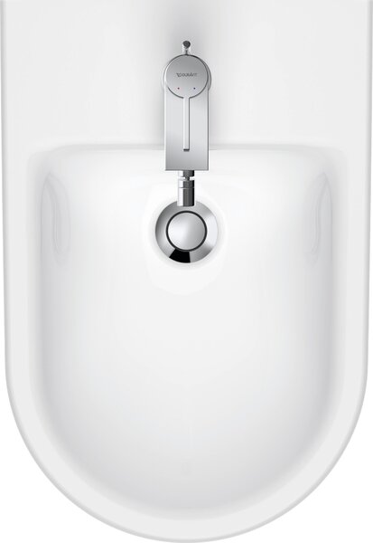 DURAVIT 2295150000 Nástěnný bidet D-Neo, 540 mm, bílý s ÜL