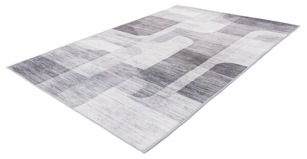 KOBEREC TKANÝ NA PLOCHO, 80/150 cm barvy stříbra Kayoom - Online Only koberce & rohožky, Online Only
