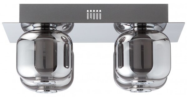 Brilliant G97177/93 Stropní LED svítidlo RAFA 22W kouřové sklo