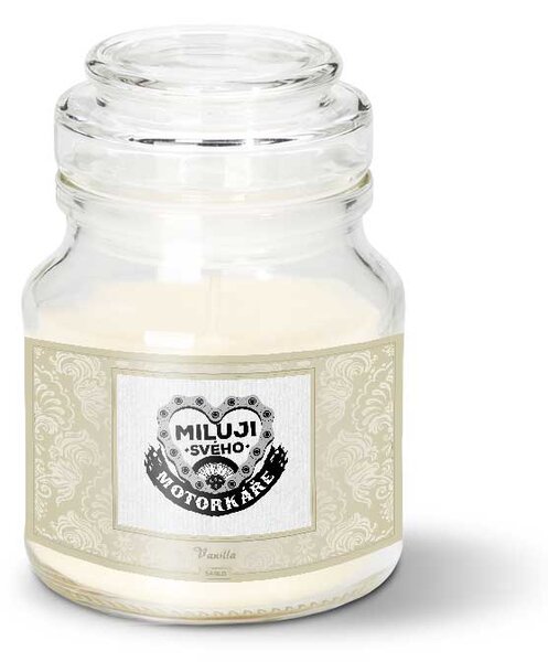 Sablio Svíčka Miluji svého motorkáře - 120 g