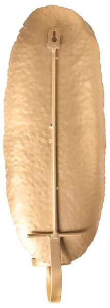 Sada 2 nástěnných svícnů FEIJO Kov 44 cm Zlatá