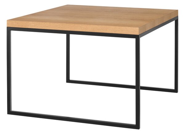 Stůl s kovovou deskou - loftový styl