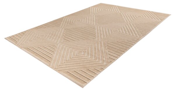 KOBEREC TKANÝ NA PLOCHO, 80/150 cm béžová Kayoom - Online Only koberce & rohožky, Online Only
