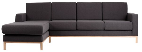 Nordic Design Rohová pohovka Skandi 282 cm, levá