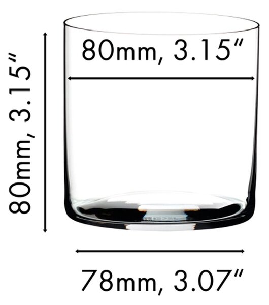RIEDEL rosé 322 ml, set 4 ks sklenic 0414/01