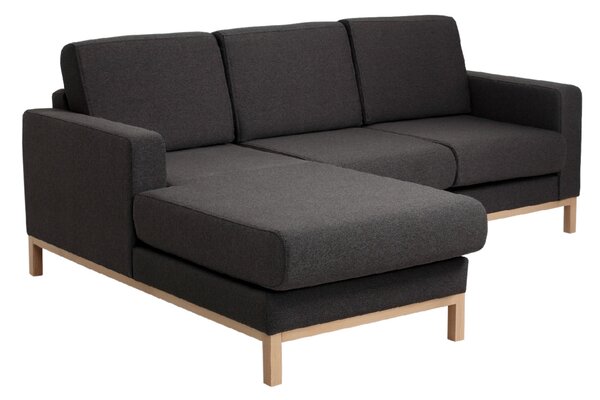 Nordic Design Rohová pohovka Skandi 215 cm, levá