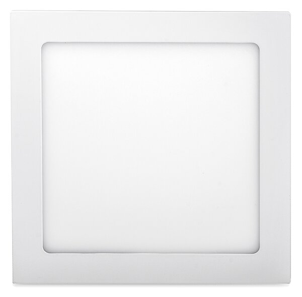 T-LED Bílý vestavný LED panel hranatý 171 x 171mm 12W stmívatelný Barva světla: Teplá bílá 10256_10290