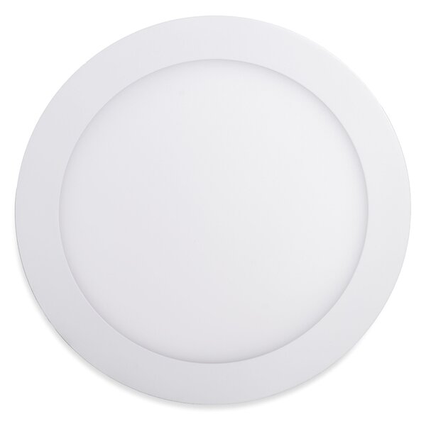 LED Solution Bílý vestavný LED panel kulatý 300mm 24W, BALENÍ 5 KUSŮ 191110/5PACK