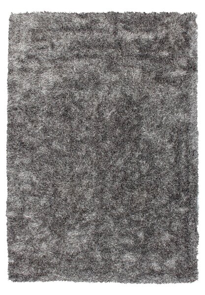 KOBEREC S VYSOKÝM VLASEM, 80/150 cm šedá, bílá Kayoom - Online Only koberce & rohožky, Online Only