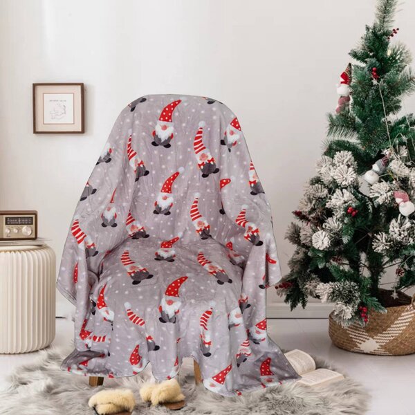 Vánoční deka skřítky 150x200cmTiaHome
