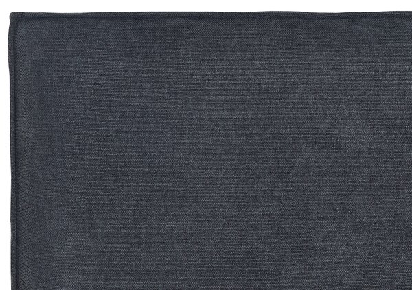 Postel Tkanina IZERNORE 140 x 200 cm Tmavě šedá