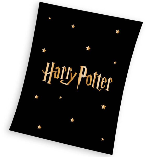 FLEECOVÁ DEKA HARRY POTTER 130X170CM VZOROVANÁ