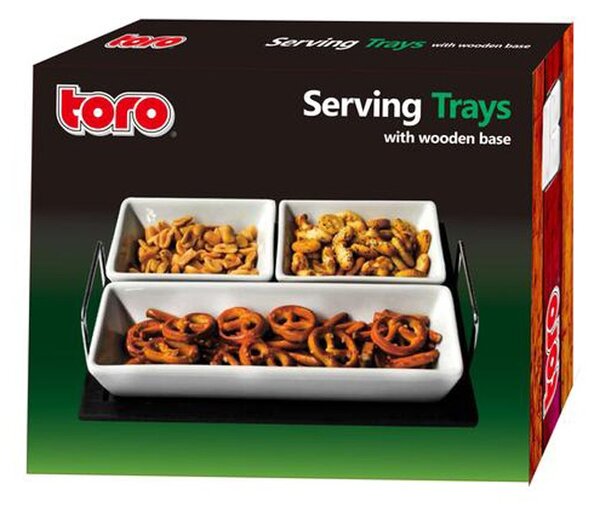 Toro Servírovací sada misek s podnosem obdélník 590052