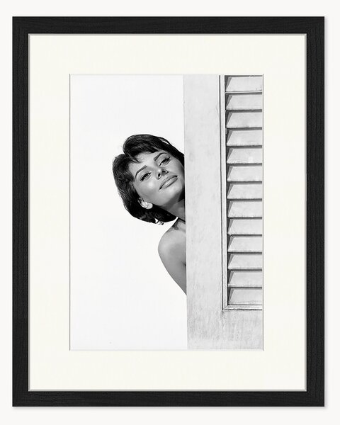 Ručně vyrobený zarámovaný obrázek Sophia Loren
