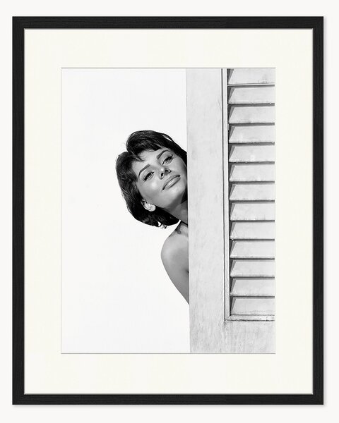 Ručně vyrobený zarámovaný obrázek Sophia Loren