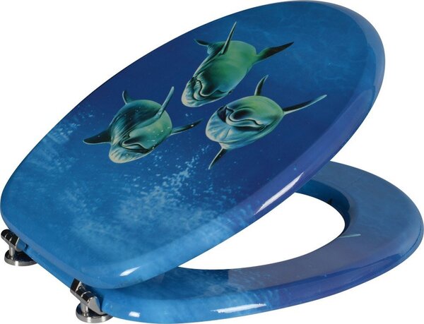 Aqualine Aqualine FUNNY WC sedátko s potiskem delfíni