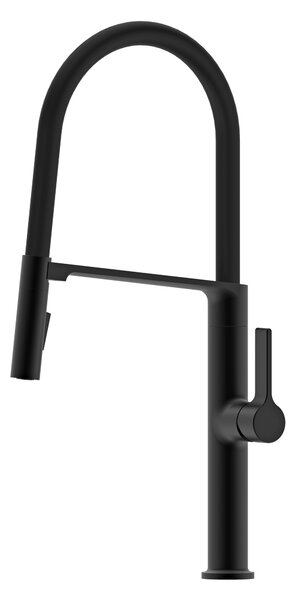 Berg Black Magnetic kuchyňská baterie stojící černá 130380PH
