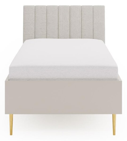 Jednolůžková postel 80 cm Bellic B6 (kašmír) (s roštem)