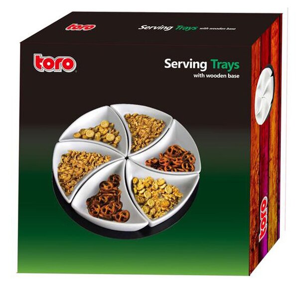 Toro Servírovací sada misek s podnosem větrník 590051