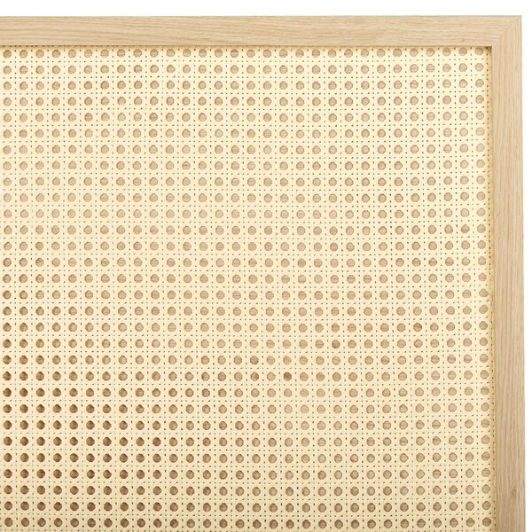 Postel Ratan MONPAZIER 140 x 200 cm Světle hnědá