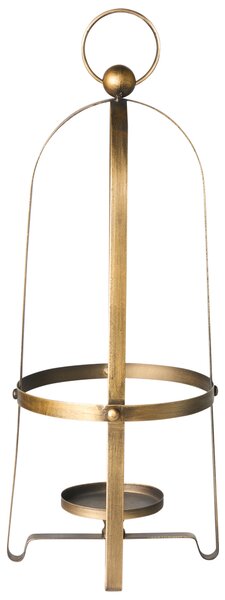 Svícen MARAWI Kov 48 cm Zlatá