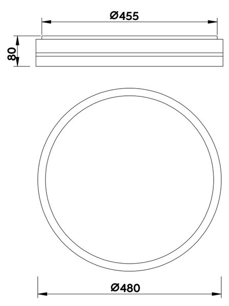 Globo 41759-40 LED stropní svítidlo Manni 1x40W | 1850lm | 2700-6500K - dálkové ovládání, stmívatelné, noční režim, paměťová funkce, černá, bronzová, bílá, opál