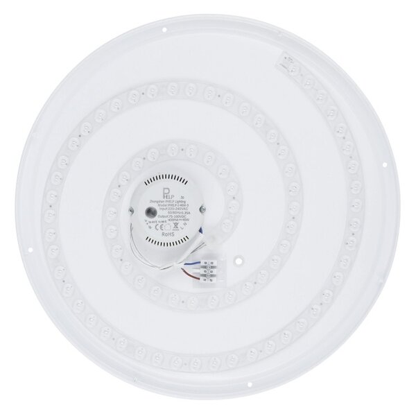 Globo 41759-40 LED stropní svítidlo Manni 1x40W | 1850lm | 2700-6500K - dálkové ovládání, stmívatelné, noční režim, paměťová funkce, černá, bronzová, bílá, opál