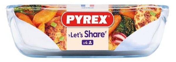 Pyrex Skleněný pekáč s uchy 31x20cm/2l., borosilikát