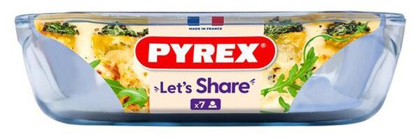 Pyrex Skleněný pekáč s uchy 39x25cm/4l., borosilikát